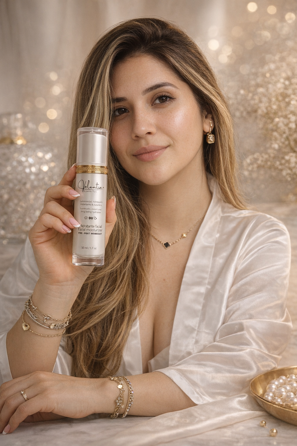 Valentia Hidratante Facial & Kit yoga facial.